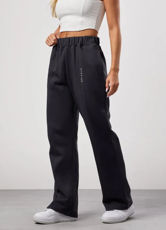 Gym King Joggers Women GKW Seam Detail Jogger 8211 Dark Pewter