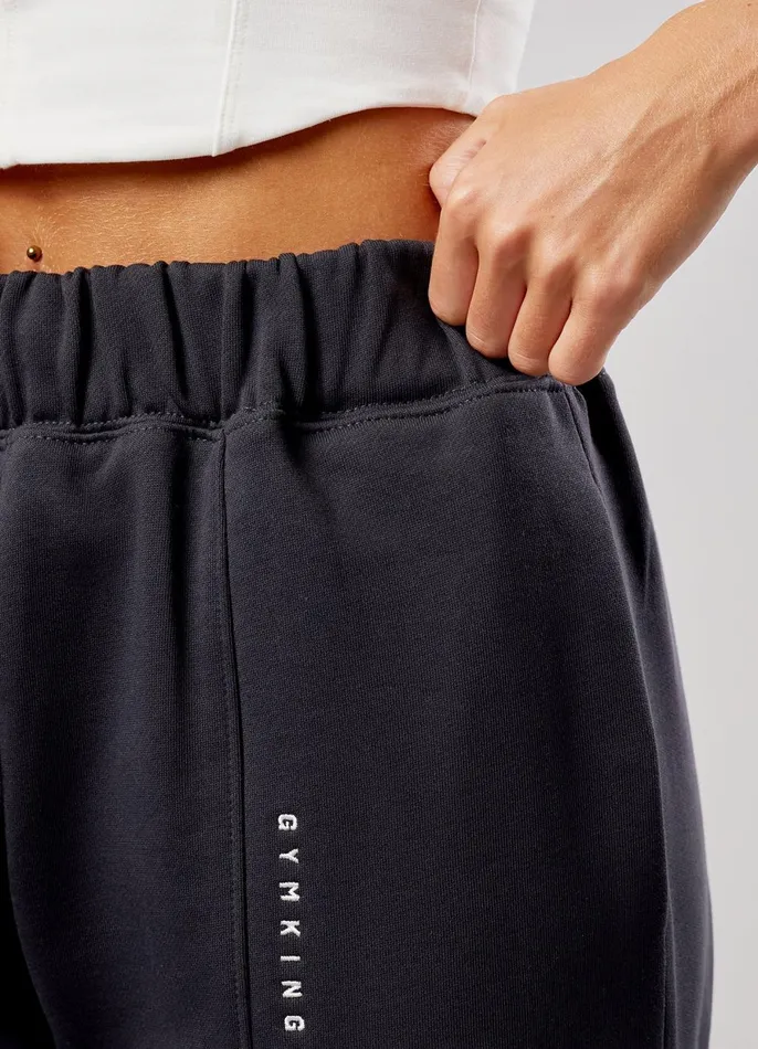 Gym King Joggers Women GKW Seam Detail Jogger 8211 Dark Pewter