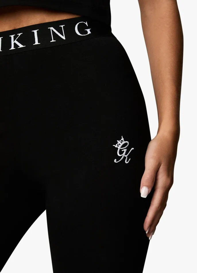 Gym King Leggings Women Linear Tape Legging 8211 Black