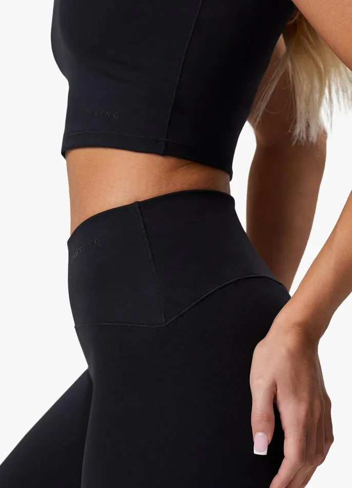 Gym King Leggings Women Peach Luxe Legging 8211 Black Luxe