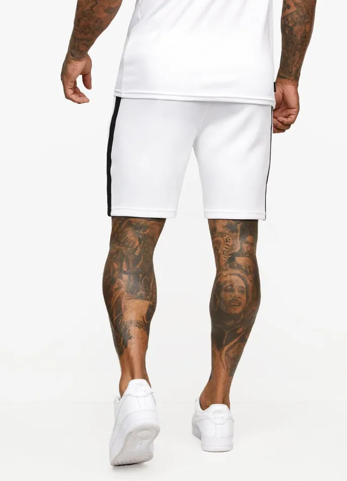 Gym King Shorts Men Core Plus Poly Short 8211 White