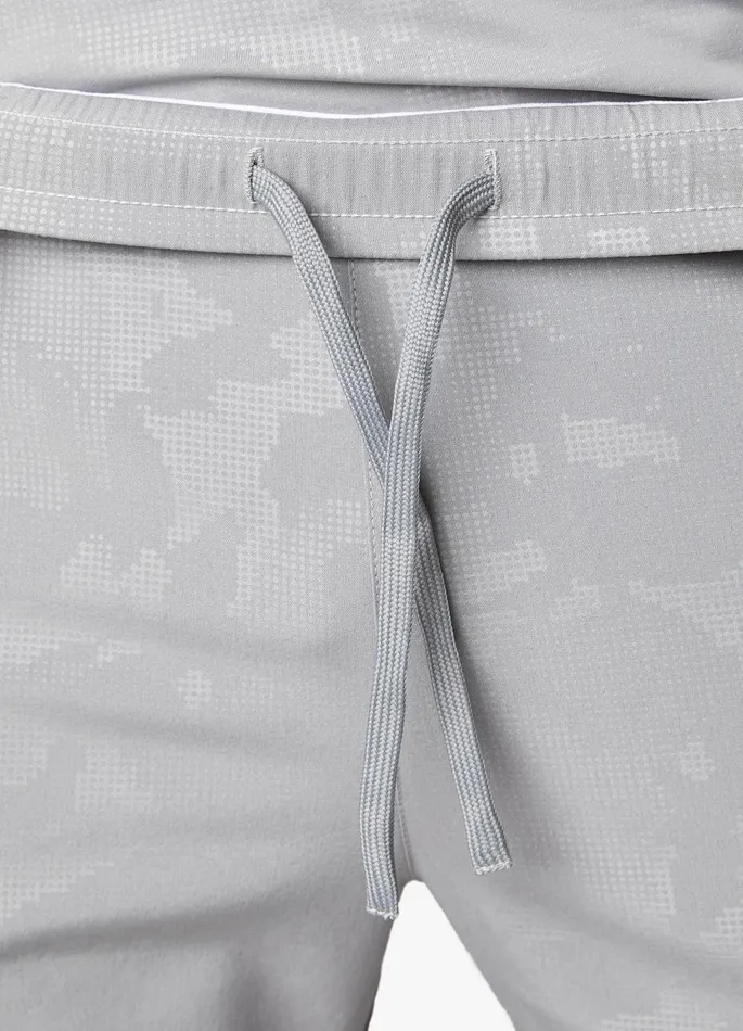 Gym King Shorts Men Debossed Camo Short 5034 8211 Cloudy Grey