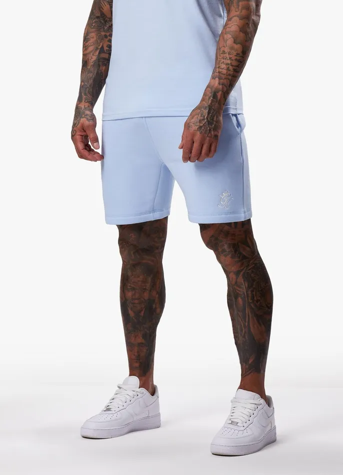 Gym King Shorts Men Fundamental Fleece Short 8211 Cloud Blue