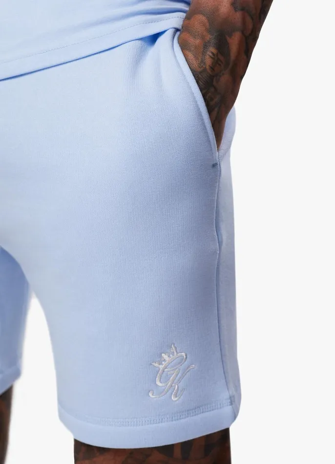 Gym King Shorts Men Fundamental Fleece Short 8211 Cloud Blue