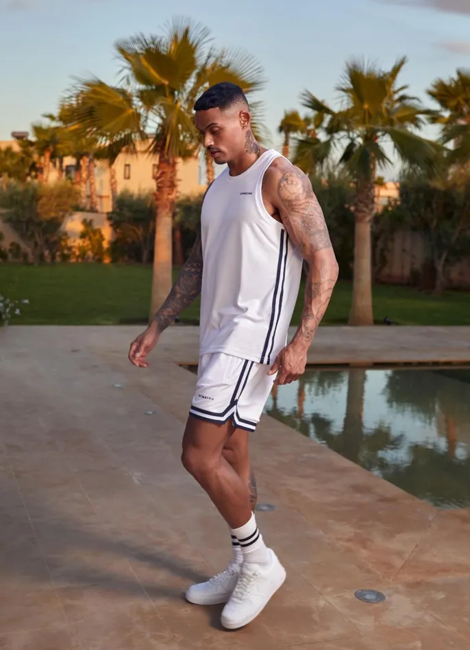 Gym King Shorts Men Higher State Short 8211 White