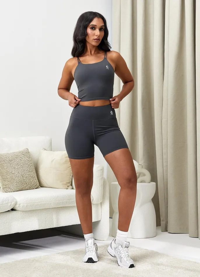 Gym King Shorts Women 365 5 Inch Short 8211 Oyster Grey