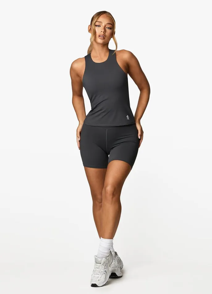 Gym King Shorts Women 365 5 Inch Short 8211 Oyster Grey