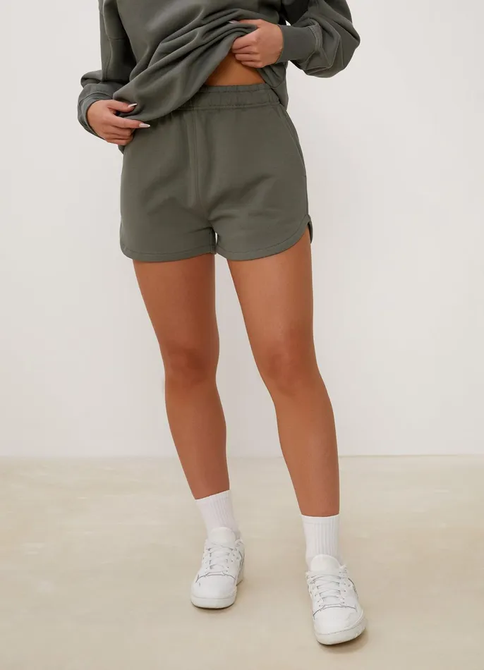 Gym King Shorts Women Spirit Of Summer Short 8211 Dusk Green