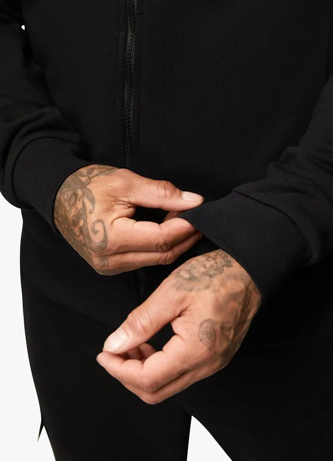 Gym King Sweatshirts and Hoodies Men Eclipse FZ Hood 8211 Black
