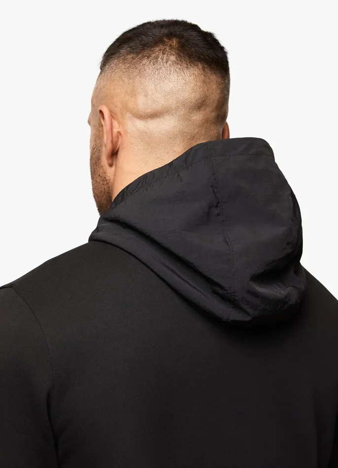 Gym King Sweatshirts and Hoodies Men Eclipse FZ Hood 8211 Black