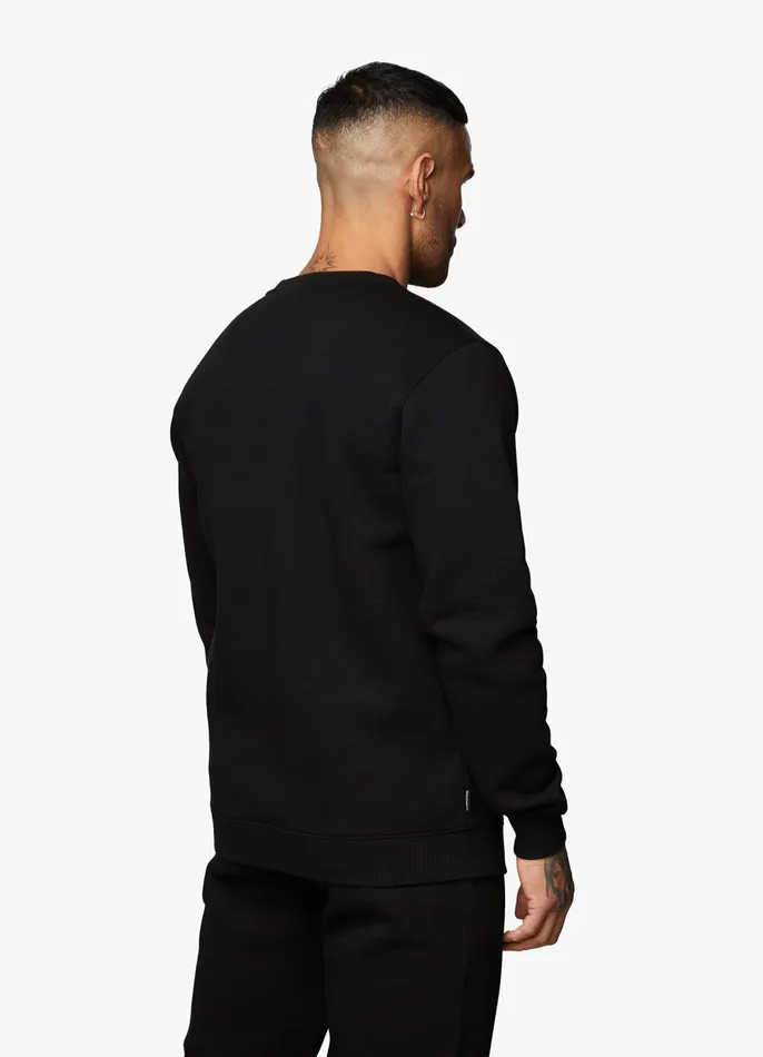 Gym King Sweatshirts and Hoodies Men Fundamental Fleece Sweatshirt 8211 Black