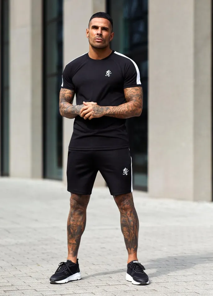 Gym King TShirts Men Core Plus Poly Tee 8211 Black