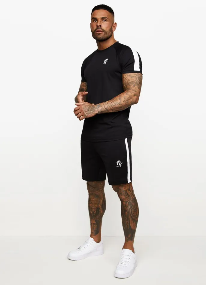 Gym King TShirts Men Core Plus Poly Tee 8211 Black