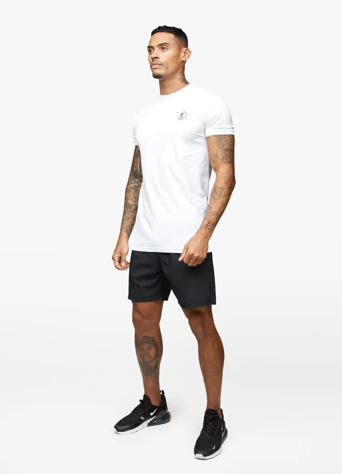 Gym King TShirts Men Nothing Beats Belief Tee 8211 White
