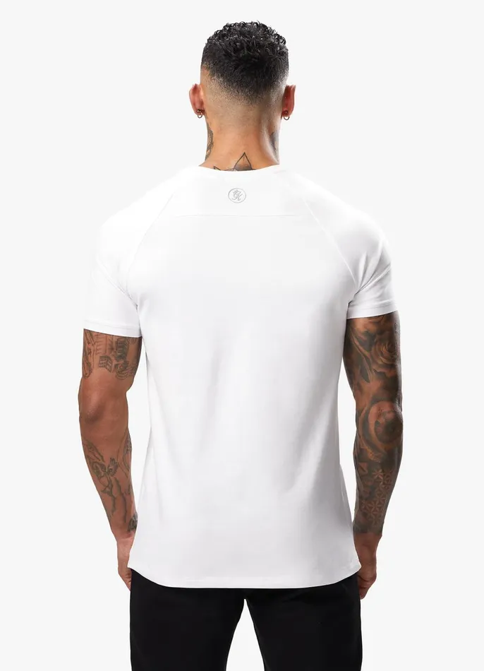 Gym King TShirts Men Pro Logo Jersey Tee 8211 White
