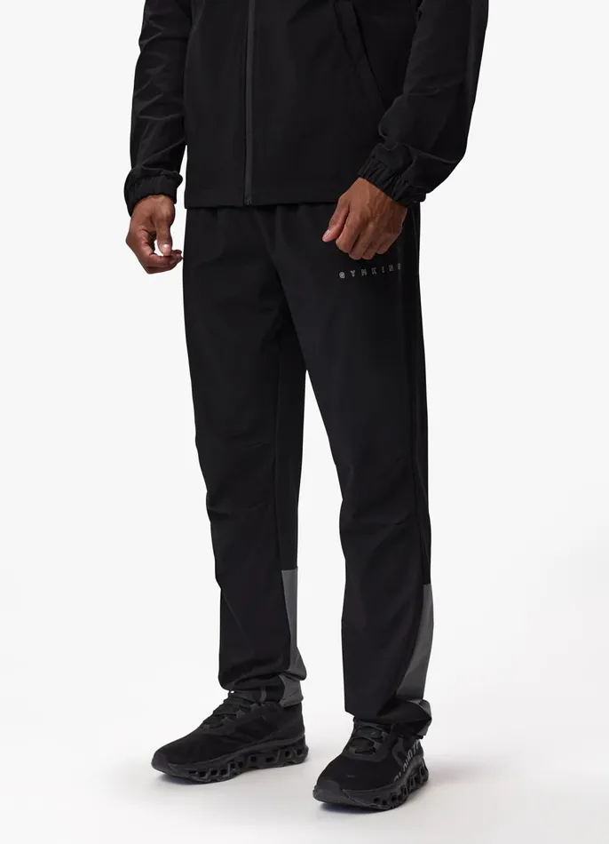 Gym King Tracksuit Bottoms Men React Woven Pant 8211 Black