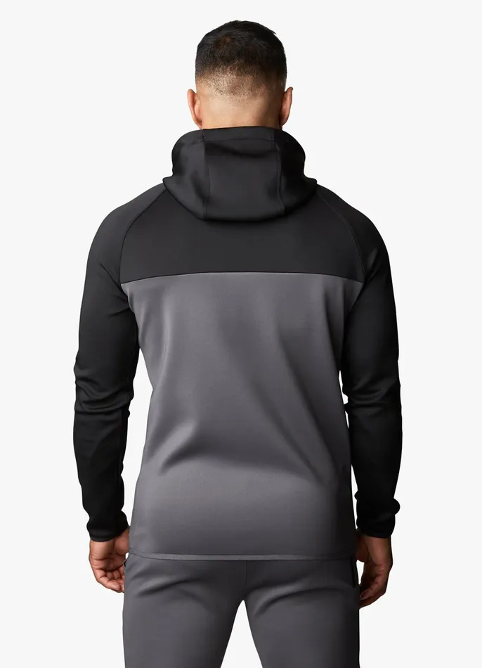 Gym King Tracksuit Tops Men Precision Full Zip Hood 8211 Graphite