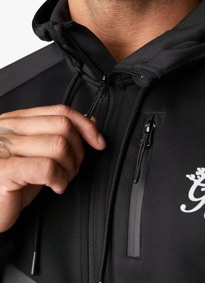 Gym King Tracksuit Tops Men Precision Full Zip Hood 8211 Graphite