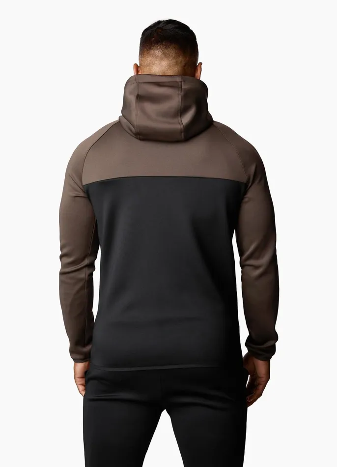 Gym King Tracksuit Tops Men Precision FZ Hood 8211 IronBlack