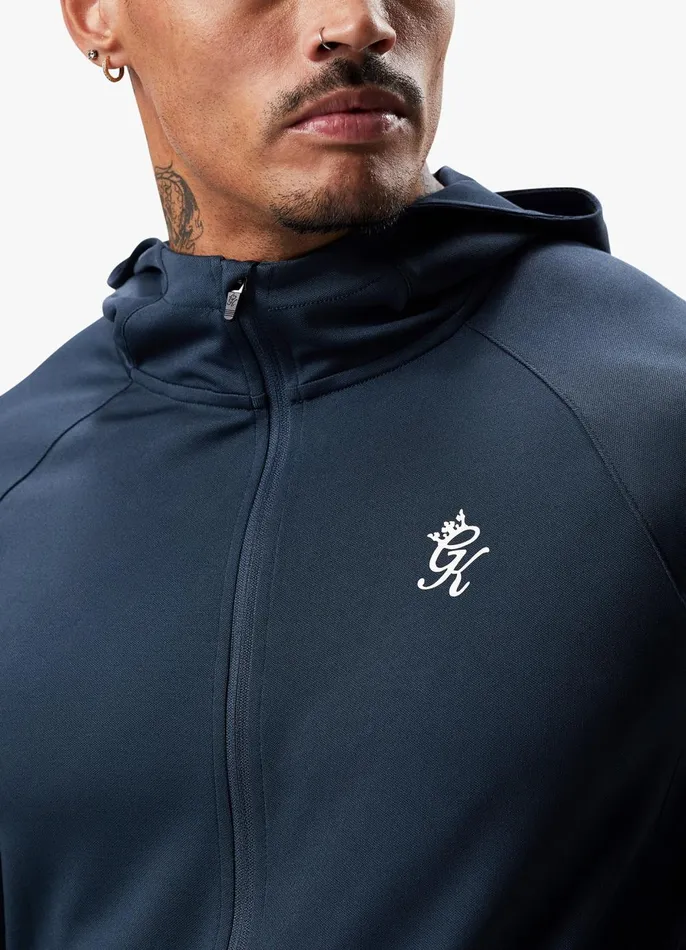 Gym King Tracksuits Men 365 Lightweight Training FZ Tracksuit 8211 Storm Blue Gym King Tracksuits Men 365 Lightweight Training FZ Tracksuit 8211 Storm Blue