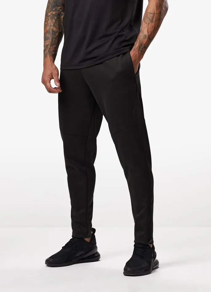 Gym King Tracksuits Men Alpha Poly Bomber Tracksuit 8211 Black