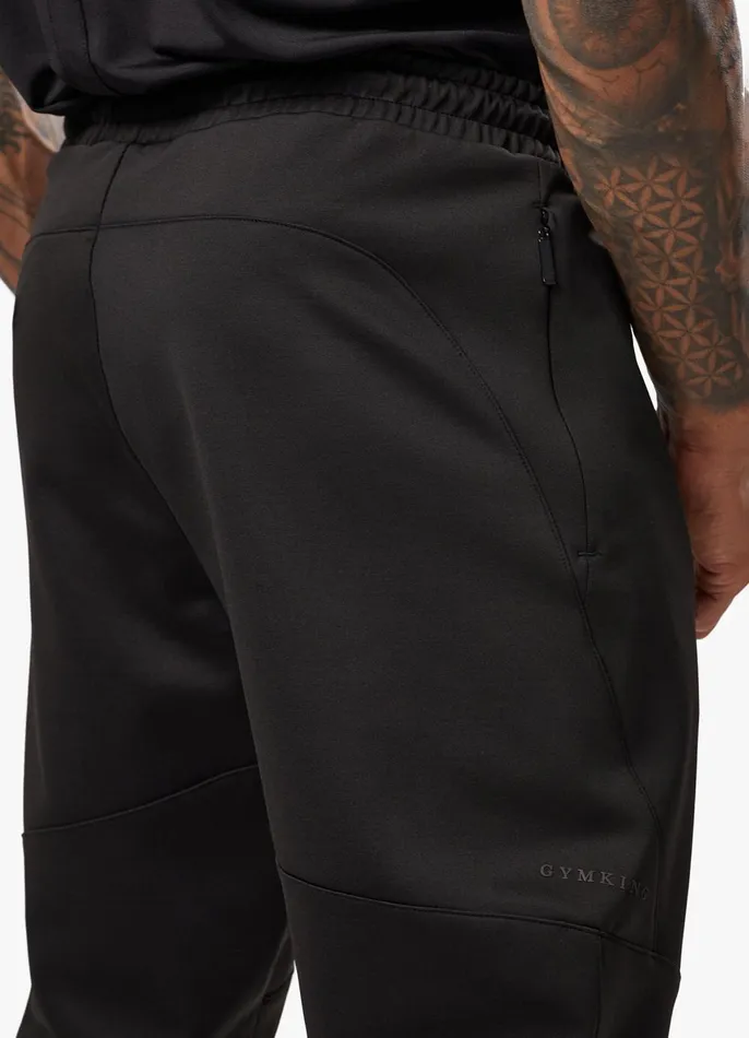 Gym King Tracksuits Men Alpha Poly Bomber Tracksuit 8211 Black