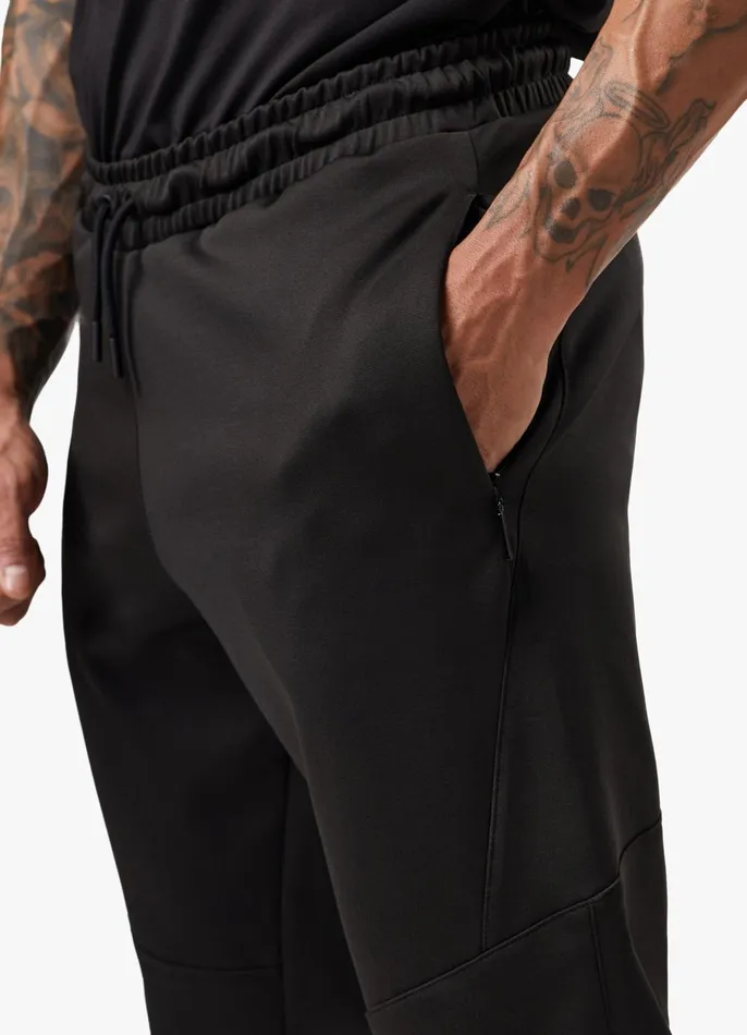 Gym King Tracksuits Men Alpha Poly Bomber Tracksuit 8211 Black