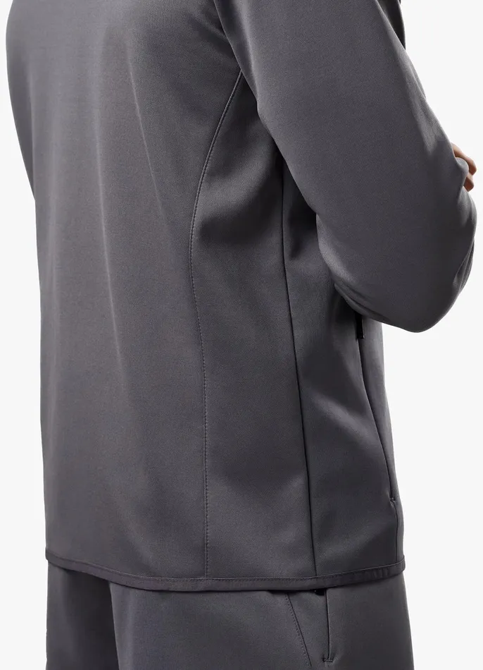 Gym King Tracksuits Men Alpha Poly Bomber Tracksuit 8211 Graphite
