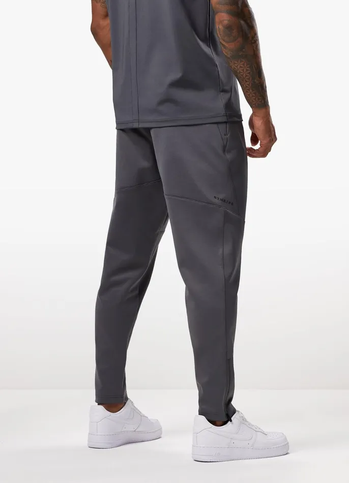Gym King Tracksuits Men Alpha Poly Bomber Tracksuit 8211 Graphite