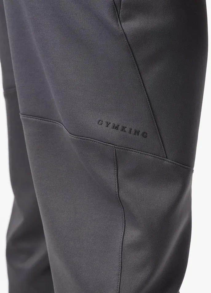 Gym King Tracksuits Men Alpha Poly Bomber Tracksuit 8211 Graphite