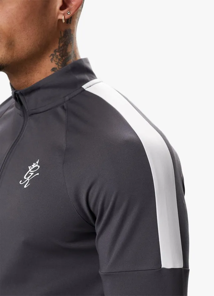 Gym King Tracksuits Men Core Plus Poly Funnel and Jogger 8211 Graphite