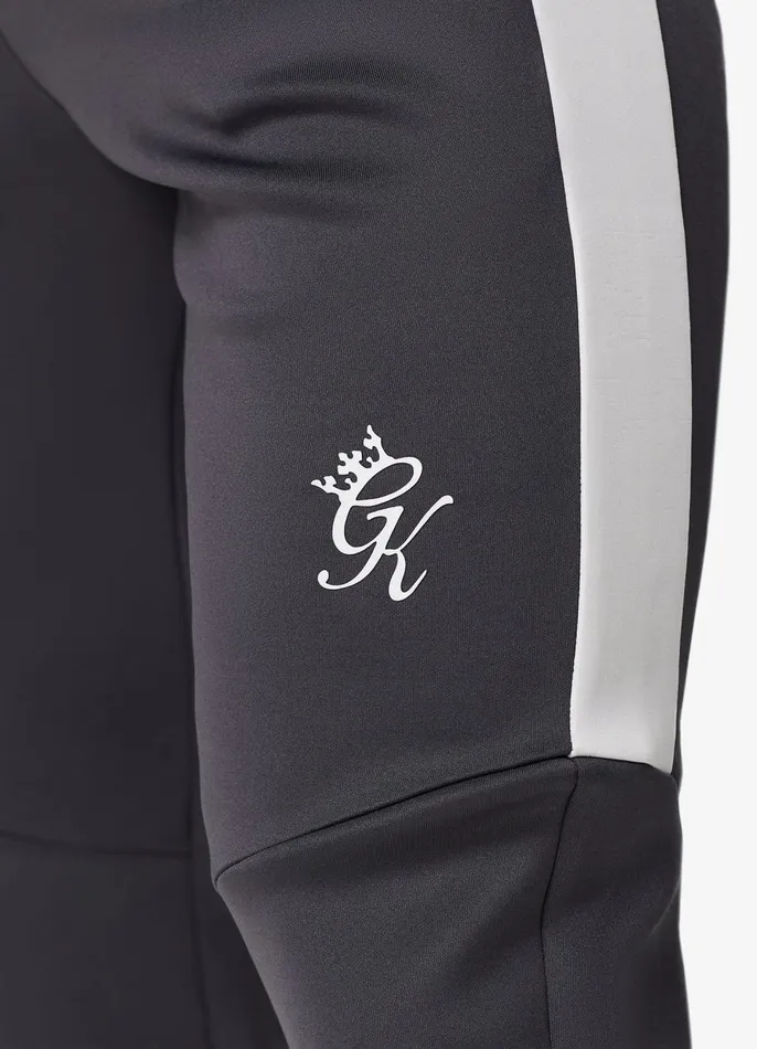 Gym King Tracksuits Men Core Plus Poly Funnel and Jogger 8211 Graphite