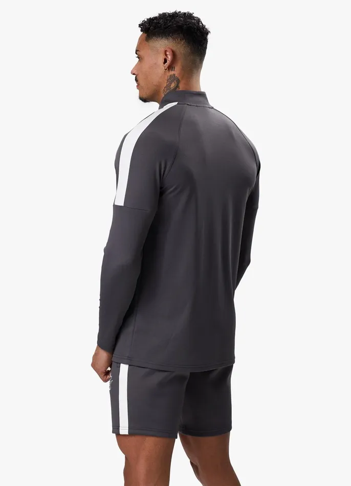 Gym King Tracksuits Men Core Plus Poly Funnel and Jogger 8211 Graphite
