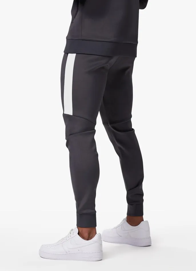 Gym King Tracksuits Men Core Plus Poly Funnel and Jogger 8211 Graphite