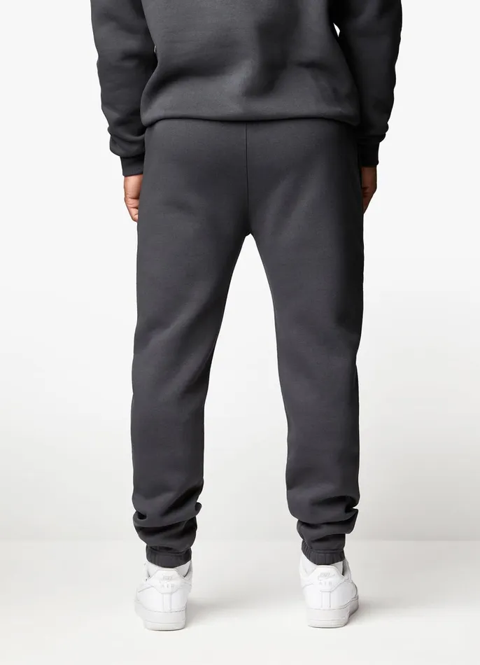 Gym King Tracksuits Men Established Hood and Jogger 8211 Dark Pewter