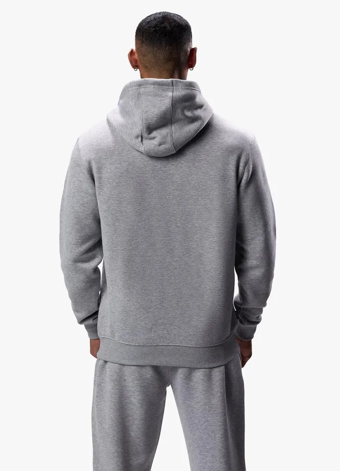 Gym King Tracksuits Men Linear Fundamental Tracksuit 8211 Grey Marl
