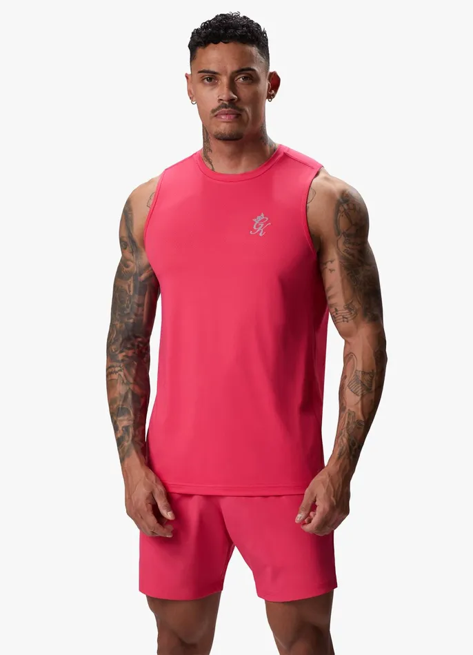 Gym King Vests Men Energy Vest 8211 Pink