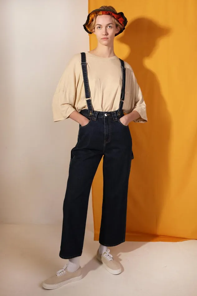 Hart Suspender Jeans Womens LF Markey Dungarees
