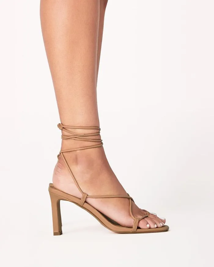 Heels Billini Block Heels OSIRIS WIDE FIT DESERT