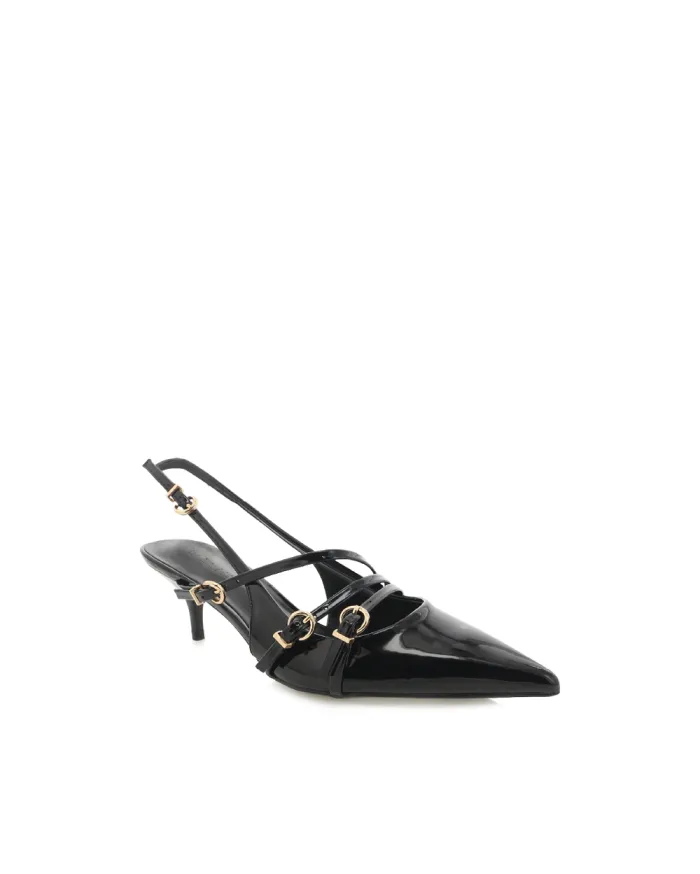 Heels Billini Stiletto Heels JEANI BLACK PATENT