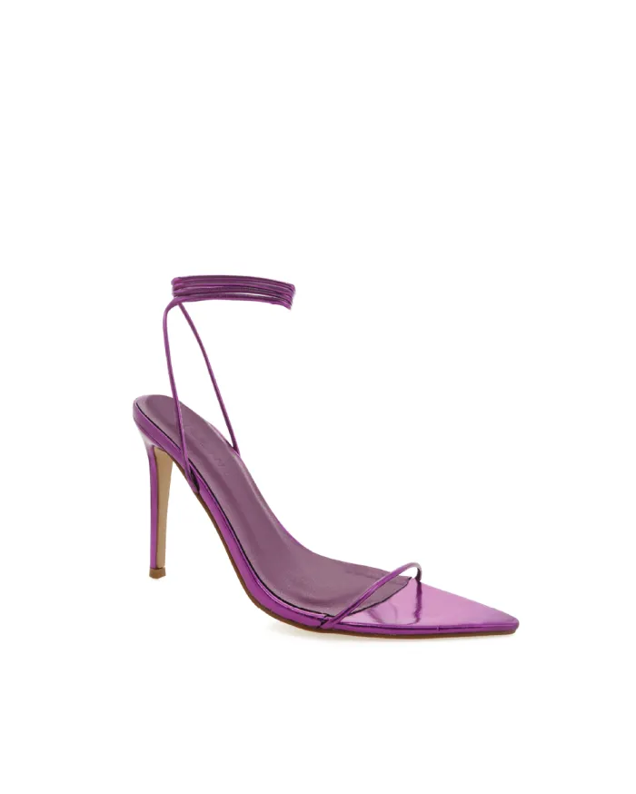 Heels Billini Stiletto Heels ROMY PURPLE METALLIC