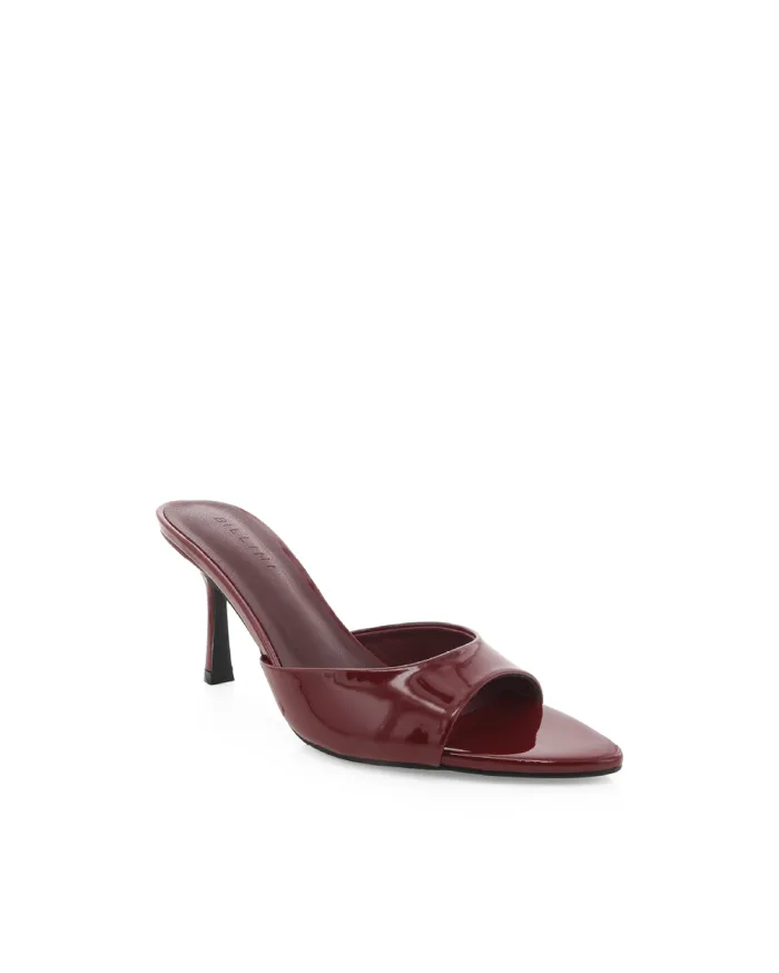 Heels Billini Stiletto Heels XANTHE CHERRY RED PATENT