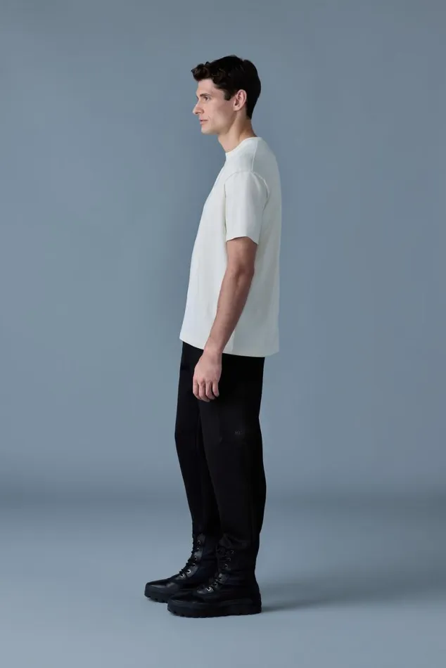 Hoodies and Tops Men Mackage TEER Teeshirt With Mackage Silicone Logo Cream Hoodies and Tops Men Mackage TEER Teeshirt With Mackage Silicone Logo Cream