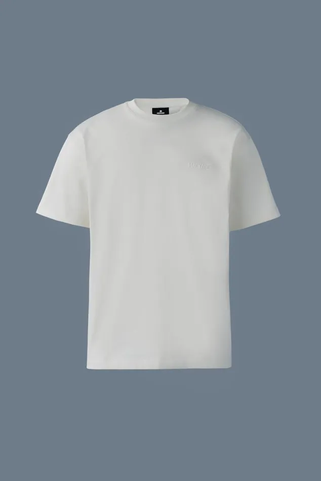Hoodies and Tops Men Mackage TEER Teeshirt With Mackage Silicone Logo Cream Hoodies and Tops Men Mackage TEER Teeshirt With Mackage Silicone Logo Cream