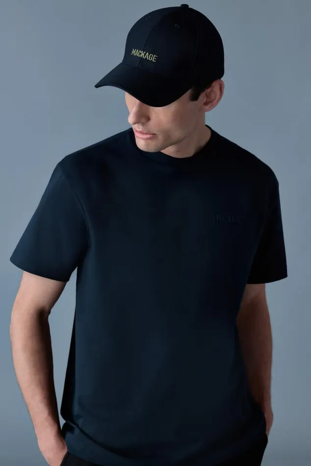 Hoodies and Tops Men Mackage TEER Teeshirt With Mackage Silicone Logo Cream Hoodies and Tops Men Mackage TEER Teeshirt With Mackage Silicone Logo Cream