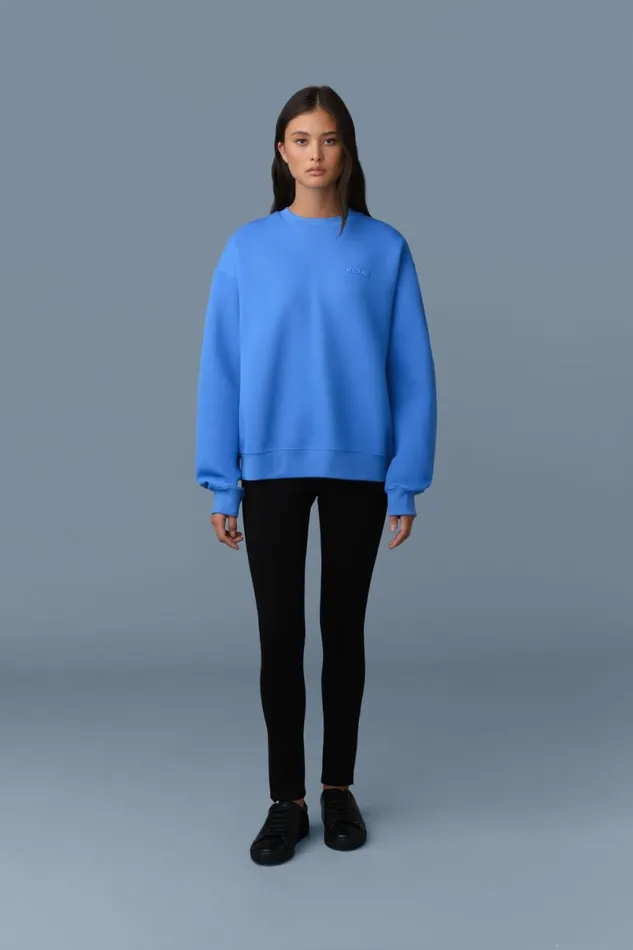 Hoodies and Tops Women Mackage JULIAN DoubleFace Jersey Sweatshirt White Hoodies and Tops Women Mackage JULIAN DoubleFace Jersey Sweatshirt White