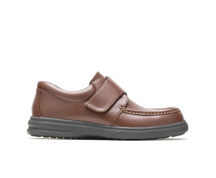 Hush Puppies Walking Shoes Men Gil Tan Leather