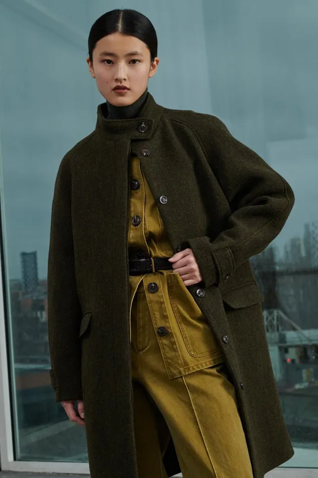 Jackets and Coats Women Soeur WELLINGTON COAT Khakibronze