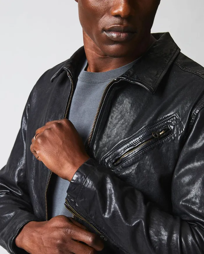 Jackets and Outerwear Men Billy Reid Blake Jacket Black