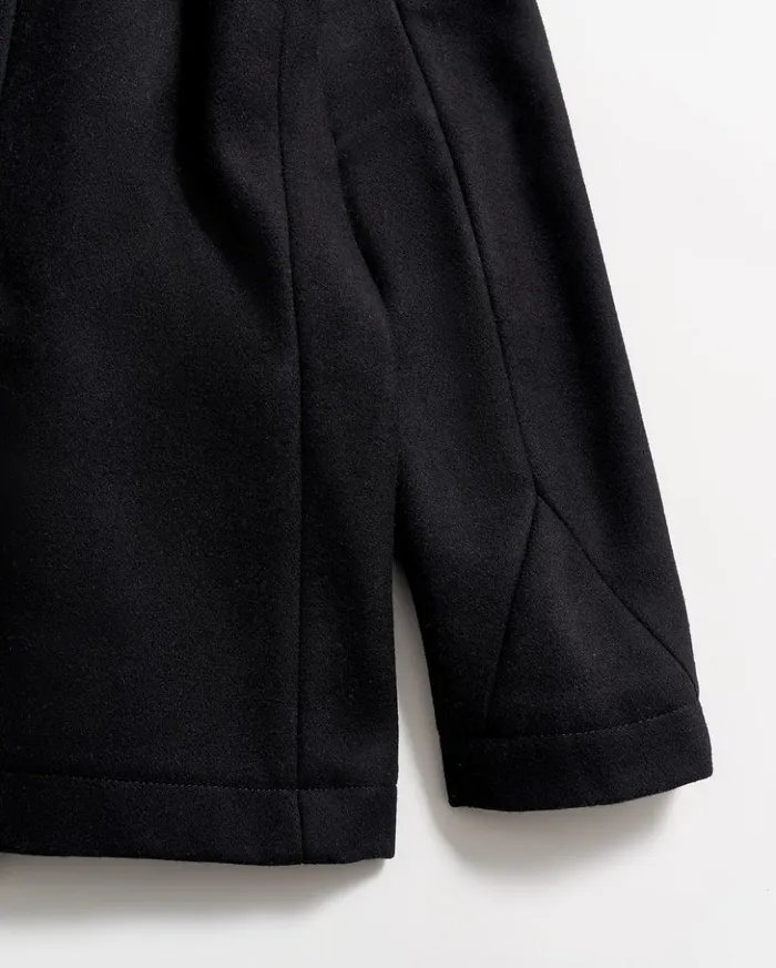 Jackets and Outerwear Men Billy Reid Bond Peacoat Black